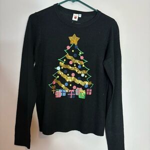 💙Dani Christmas Tree Light Sweater